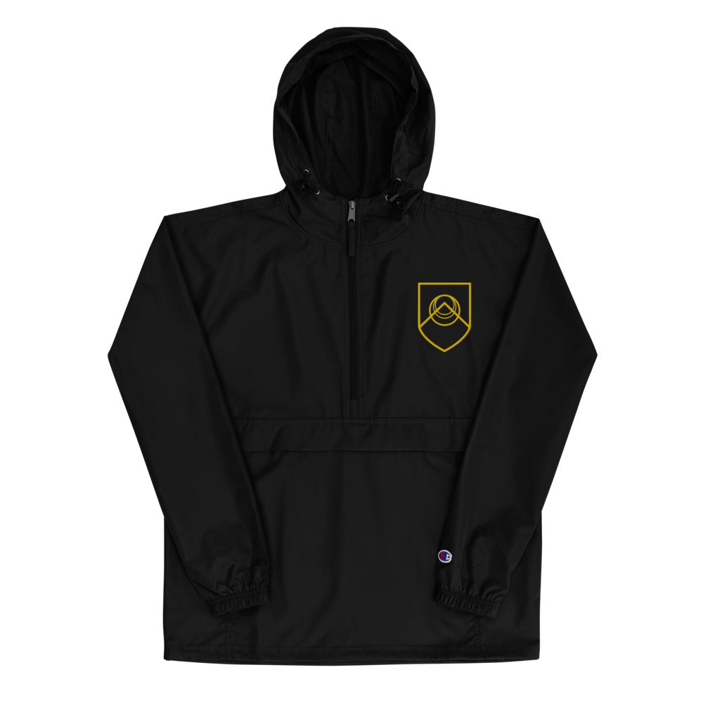 Embroidered Crest Packable Jacket