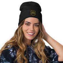 Load image into Gallery viewer, Gold Crest Beanie
